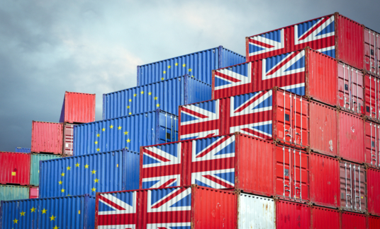 EU and British cargo containers – Brexit