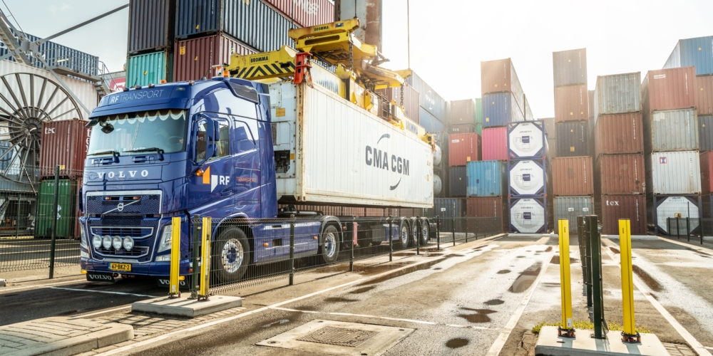 HUB – spread – Containervervoer – RF Transport – Volvo